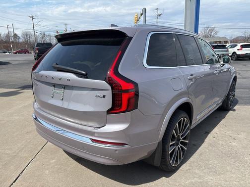 Aurora Silver 2026 Volvo XC90 Plus, B6 AWD Gas (mild hybrid), Gasoline, Bright, 7 Seats