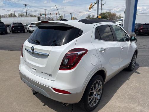 White Frost Tricoat 2019 Buick Encore Sport Touring