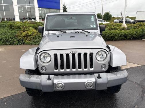 Billet Silver Metallic Clearcoat 2018 Jeep Wrangler JK Unlimited Sahara