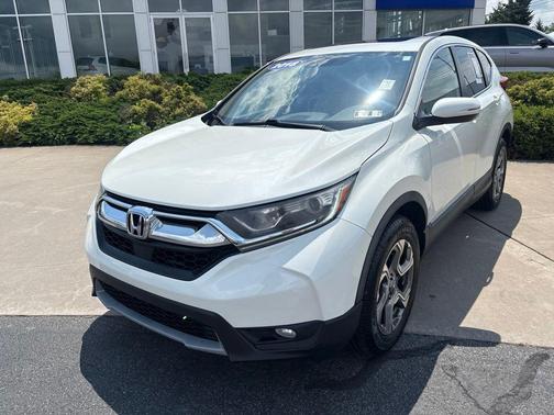 White Diamond Pearl 2018 Honda CR-V EX