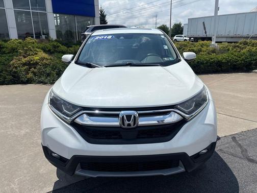 White Diamond Pearl 2018 Honda CR-V EX