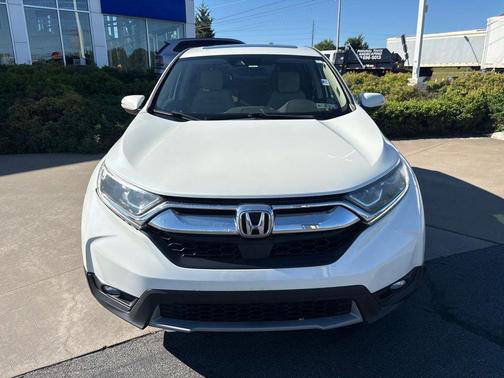 White Diamond Pearl 2018 Honda CR-V EX