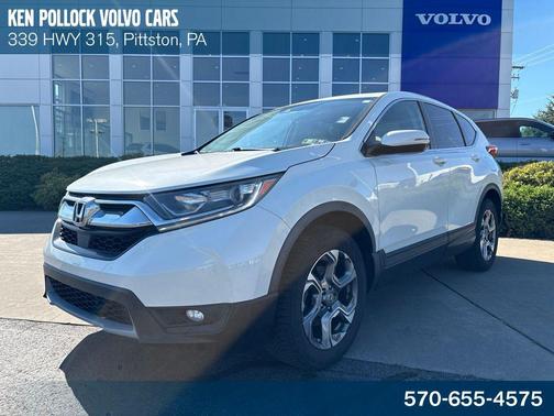 White Diamond Pearl 2018 Honda CR-V EX
