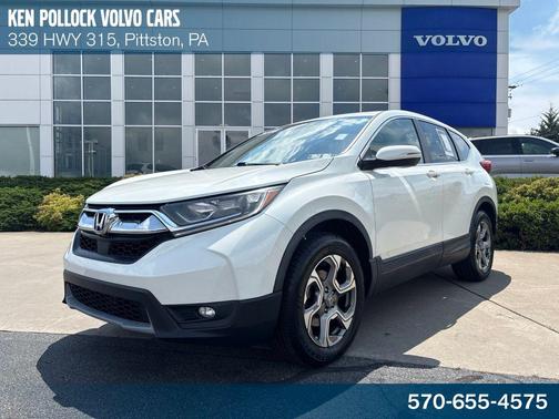 White Diamond Pearl 2018 Honda CR-V EX