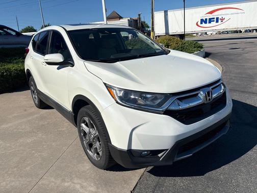 White Diamond Pearl 2018 Honda CR-V EX