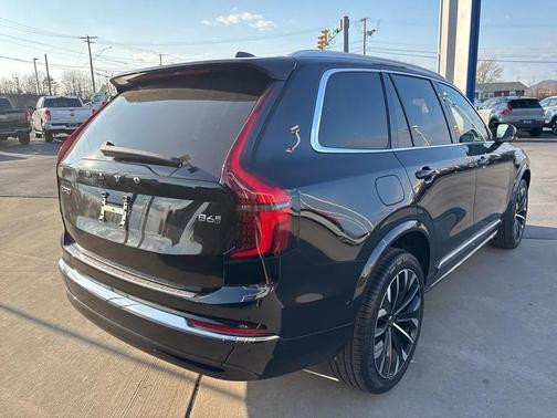 Onyx Black Metallic 2026 Volvo XC90 Plus, B6 AWD Gas (mild hybrid), Gasoline, Bright, 7 Seats