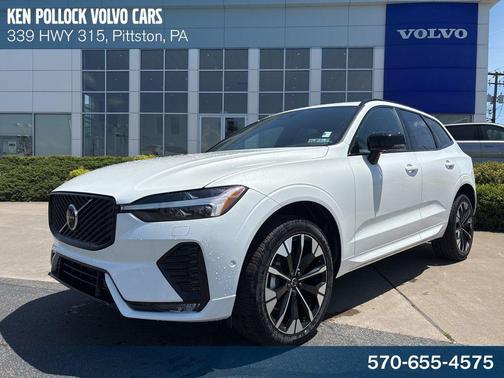 Crystal White Metallic 2026 Volvo XC60 B5 Plus