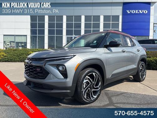 Sterling Gray Metallic 2025 Chevrolet Trailblazer RS