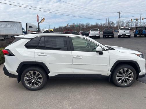 Super White 2020 Toyota RAV4 XLE Premium