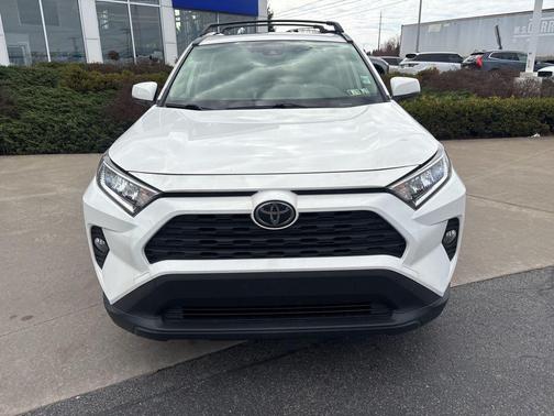 Super White 2020 Toyota RAV4 XLE Premium
