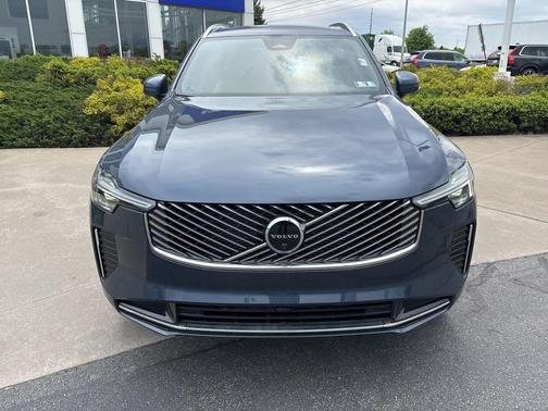 Denim Blue Metallic 2026 Volvo XC90 Plus, B5 AWD Gas (mild hybrid), Gasoline, Bright, 7 Seats