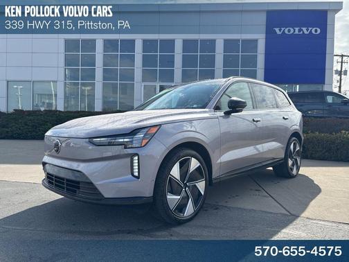 Aurora Silver 2026 Volvo EX90 Ultra, Twin Motor Performance, Fully electric, 7 Seats