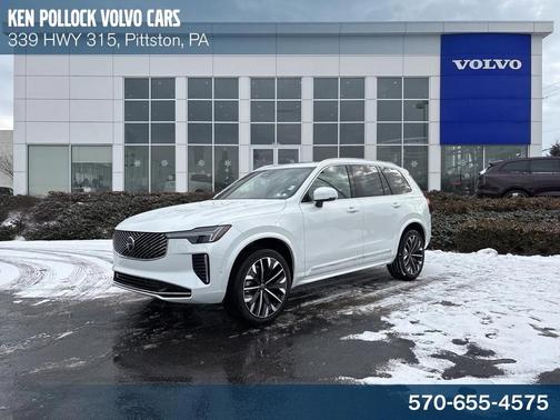 2026 Volvo XC90 Plus, B6 AWD Gas (mild hybrid), Gasoline, Bright, 7 Seats