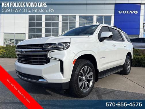 Iridescent Pearl Tricoat 2021 Chevrolet Tahoe LT