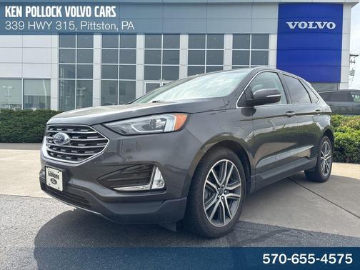 MAGNETIC METALLIC 2019 Ford Edge Titanium