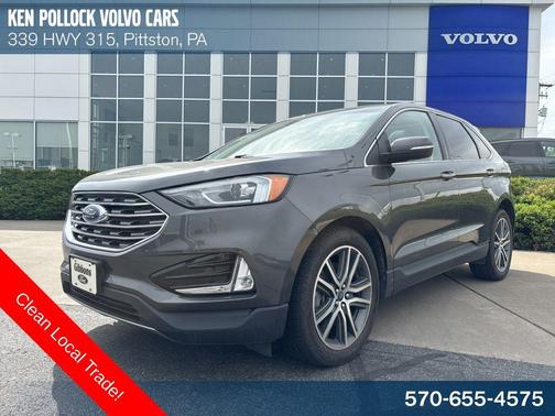 MAGNETIC METALLIC 2019 Ford Edge Titanium