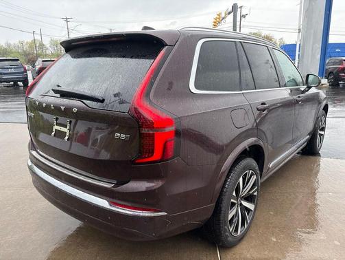 Mulberry Red Metallic 2026 Volvo XC90 Core, B5 AWD Gas (mild hybrid), Gasoline, Bright, 7 Seats