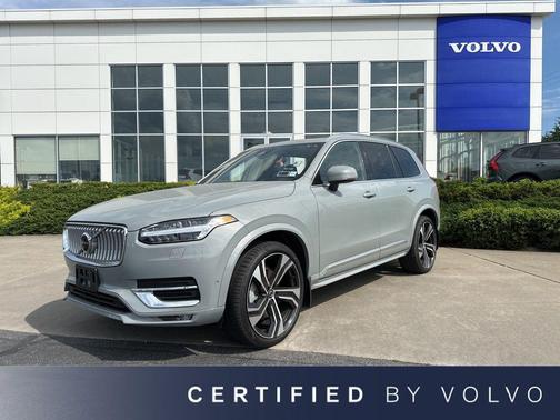 Vapour Gray Metallic 2024 Volvo XC90 B6 Ultimate Bright Theme 7-Seater