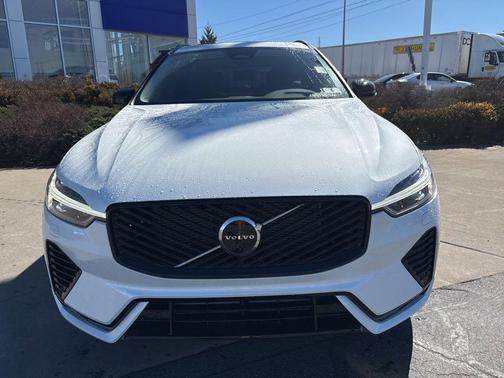 Crystal White Metallic 2026 Volvo XC60 Plug-In Hybrid Plus, T8 AWD Electric/Gasoline, Dark