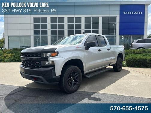 Silver Ice Metallic 2020 Chevrolet Silverado 1500 Custom Trail Boss