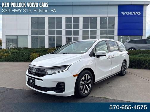 Platinum White Pearl 2025 Honda Odyssey EX-L