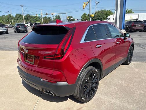 Cayenne Red Tintcoat 2022 Cadillac XT4 Luxury