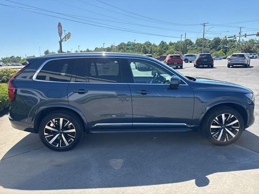 Denim Blue Metallic 2026 Volvo XC90 Core, B5 AWD Gas (mild hybrid), Gasoline, Bright, 7 Seats