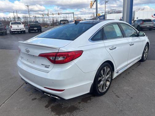 Quartz White Pearl 2015 Hyundai SONATA Limited 2.0T