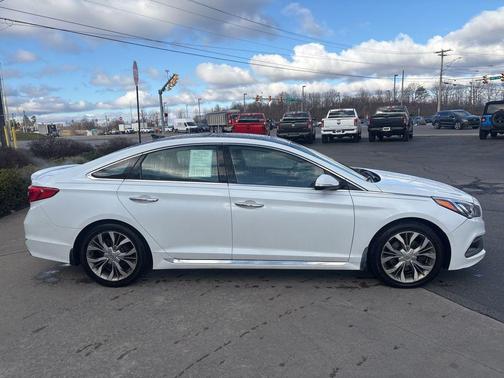 Quartz White Pearl 2015 Hyundai SONATA Limited 2.0T