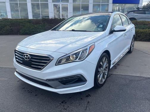 Quartz White Pearl 2015 Hyundai SONATA Limited 2.0T