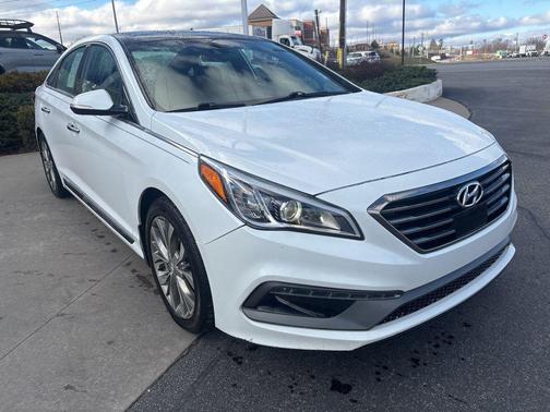 Quartz White Pearl 2015 Hyundai SONATA Limited 2.0T