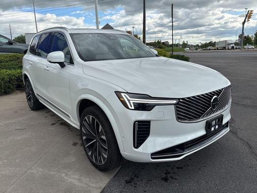 Crystal White Metallic 2025 Volvo XC90 B5 Plus 7-Seater