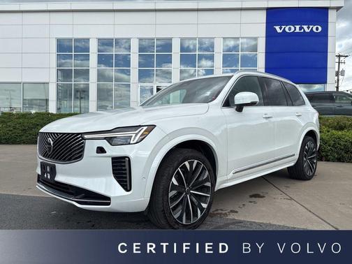 Crystal White Metallic 2025 Volvo XC90 B5 Plus 7-Seater