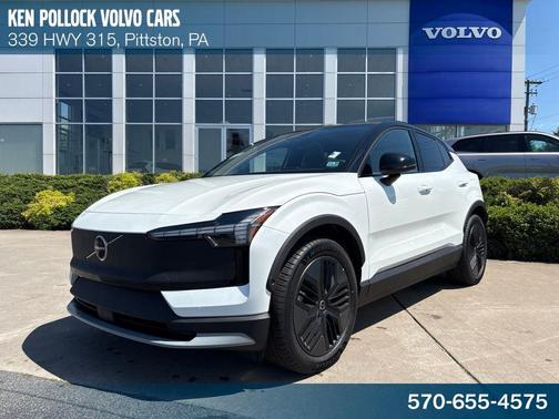 Crystal White Metallic 2026 Volvo EX30 Cross Country Ultra, Twin Motor Performance, Fully electric