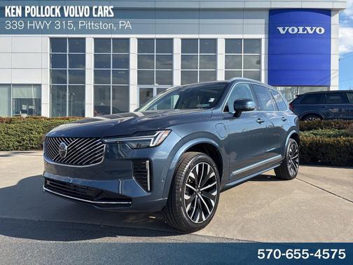 2026 Volvo XC90 Plug-In Hybrid Ultra, T8 AWD, Electric/Gasoline, Bright, 6 Seats