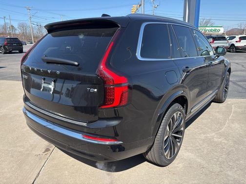 Onyx Black Metallic 2026 Volvo XC90 Plug-In Hybrid Ultra, T8 AWD, Electric/Gasoline, Bright, 7 Seats