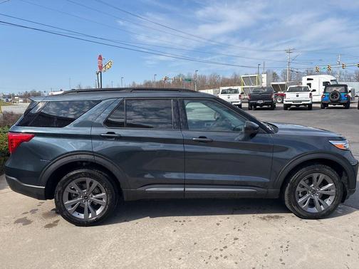 STONE BLUE METALLIC 2024 Ford Explorer XLT