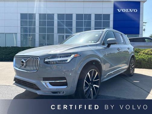 Vapour Grey Metallic 2024 Volvo XC90 B6 Ultimate Bright Theme 7-Seater