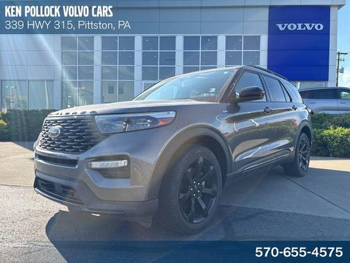 CARBONIZED GRAY METALLIC 2024 Ford Explorer ST-Line