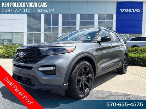 CARBONIZED GRAY METALLIC 2024 Ford Explorer ST-Line