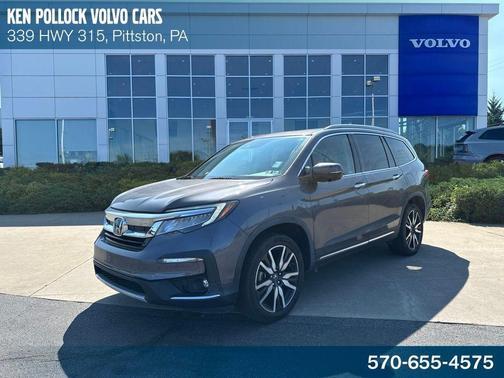 Modern Steel Metallic 2020 Honda Pilot Touring 8-Passenger