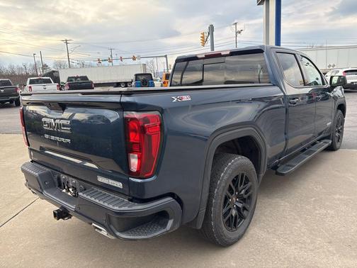 Pacific Blue Metallic 2021 GMC Sierra 1500 Elevation