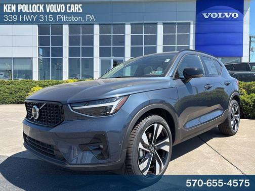 Denim Blue 2026 Volvo XC40 Ultra, B5 AWD Gas (mild hybrid), Dark