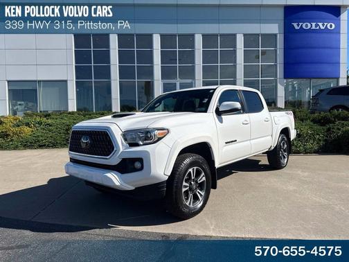 Super White 2019 Toyota Tacoma TRD Sport