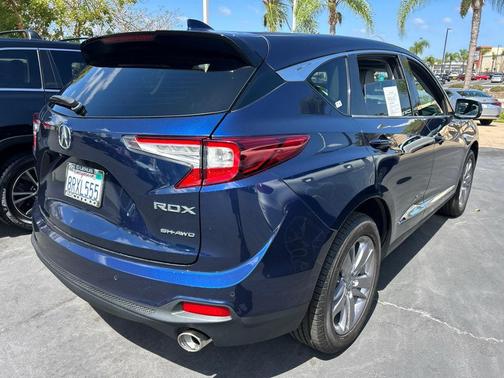 Fathom Blue Pearl 2021 Acura RDX Advance Package