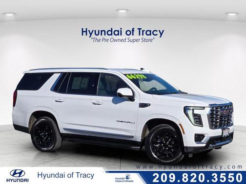 Summit White 2025 GMC Yukon Denali