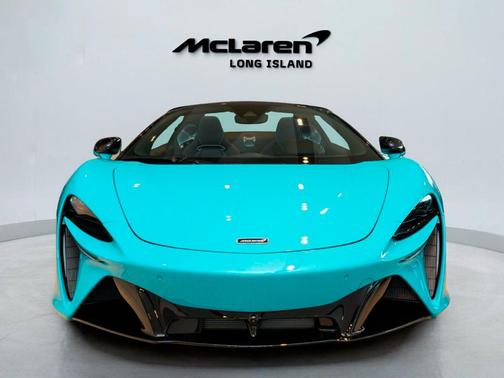 Cyan 2026 McLaren Artura SPIDER