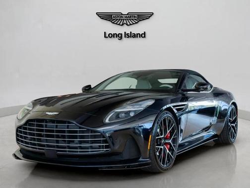 Ultramarine Black 2024 Aston Martin DB12 Volante
