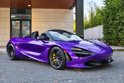 Mauvine Blue 2020 McLaren 720S Performance