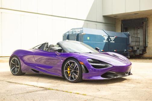 Mauvine Blue 2020 McLaren 720S Performance